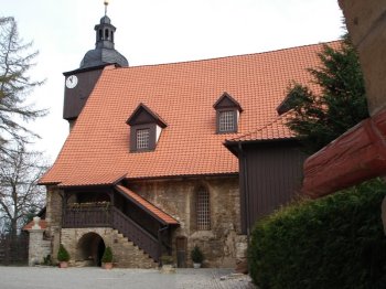 St. Bartholomäi-Kirche in Dornheim / Thüringen 1. Trauung von Bach