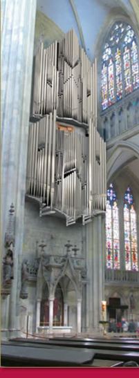 Neue Domorgel im Regensburger Dom St. Peter (Fotorechte: Domkapitel)