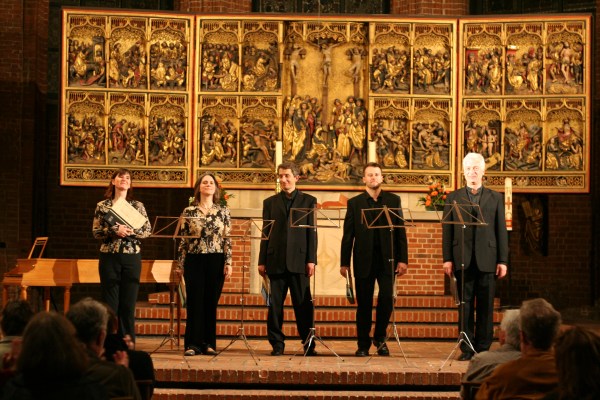 A-capella-Ensemble "I Fagiolini" in der Marktkirche Hannover
