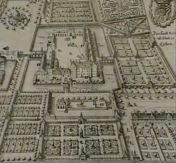 Schloss Köthen um 1700