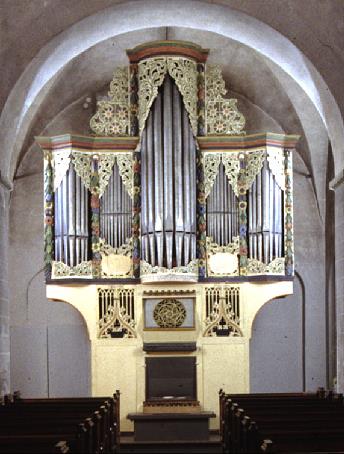Foto: älteste bespielbare Gotische-Orgel der Welt - Andreaskirche Ostönnen