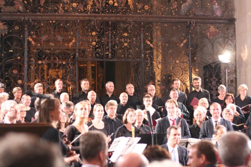 Bachchor Mühlhausen und Orchestermitglieder der Händel-Festspiele Halle