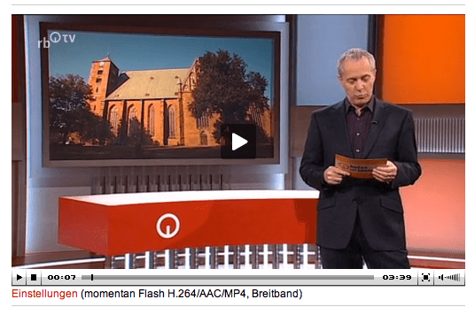 Video -Beitrag von Radio Bremen-Klage gegen Domgemeinde Verden/Aller