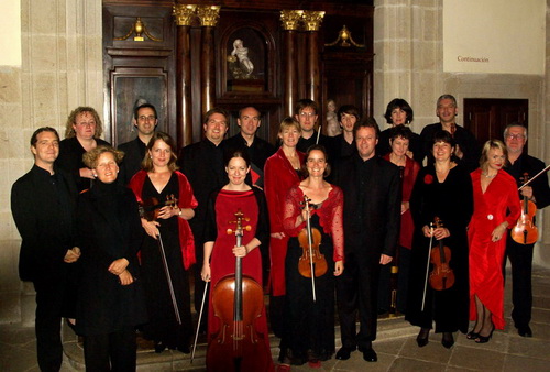 Das Magdalena Consort vor seinem Debütkonzert in Santiago de Compostela - © www.magdalenaconsort.com