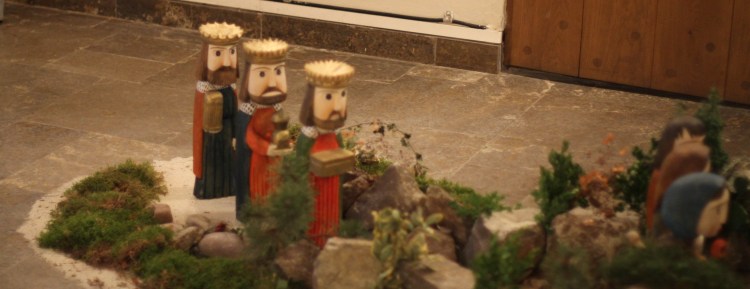 Die Heiligen drei Könige im Eingang der Ev. reform. Stadtkirche Salzuflen