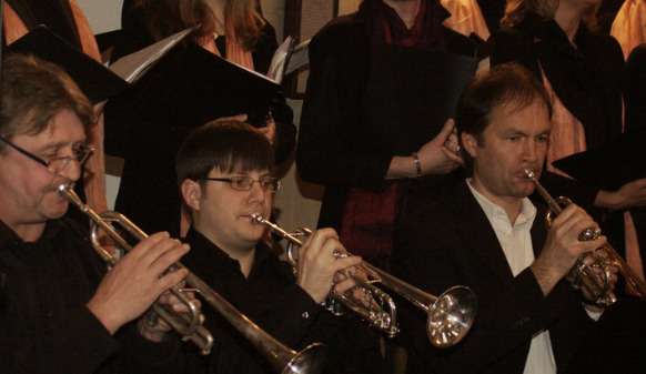 Ein hervorragendes Trompeten-Ensemble