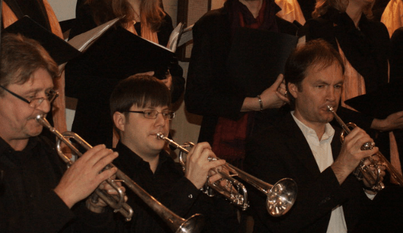 Ein hervorragendes Trompeten-Ensemble