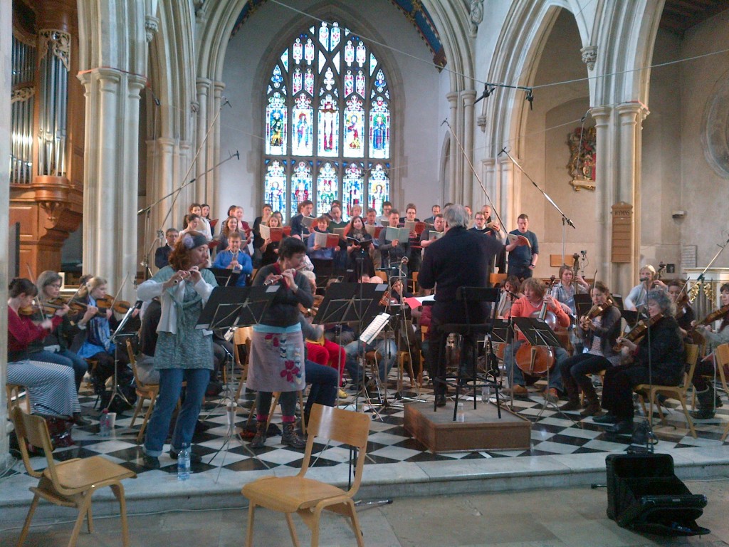 Sir Gardiner - First Tutti for our Ascension Cantata concerts