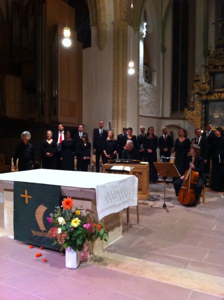 Rheinische Kantorei - Leitung Hermann Max in St. Marien Lemgo mit Bach-Motetten