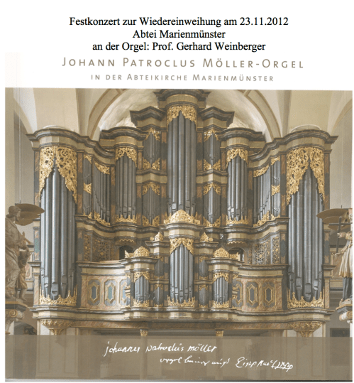 Restauration abgeschlossen Patroclus-Möller-Orgel in Marienmünster