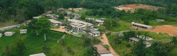 Lambaréné-Spital in Gabun, Zentral-Afrika