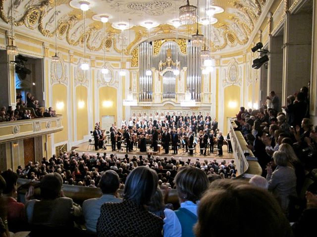 J.E. Gardiner und The Monteverdi Choir in Salzburg bei den Festspielen 2013 (Foto: Leen Roetmann)