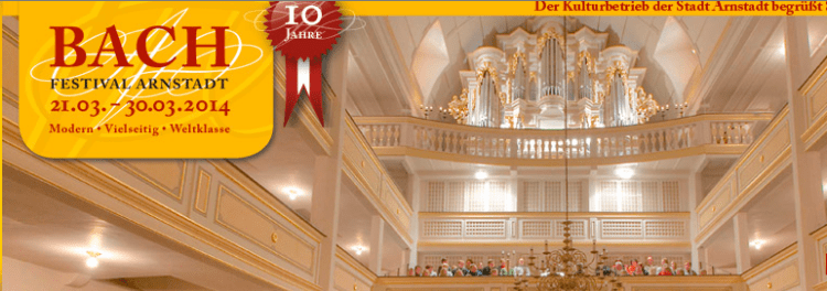 10. Bachfest 2014 in Arnstadt