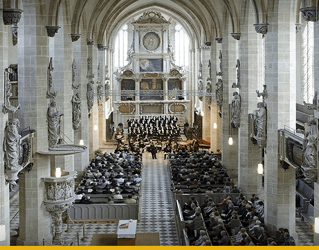 Dom in Halle a.d.Saale. Ort der Händel-Festspiele 2014