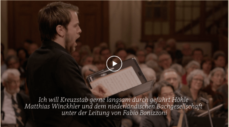 ALL OF BACH BWV 56 Ich will den Kreuzstab gern