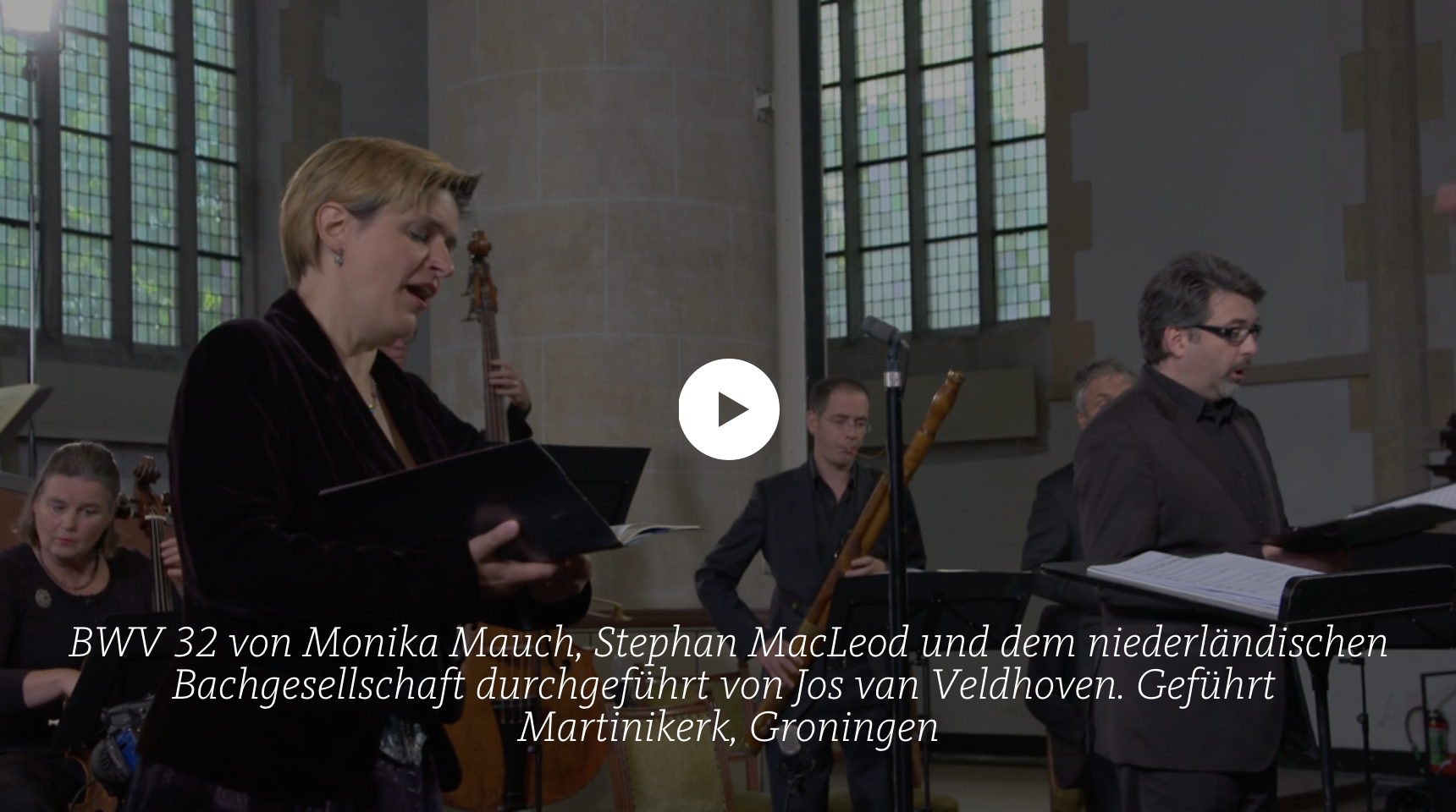 ALL OF BACH Liebster Jesu, mein Verlangen, BWV 32