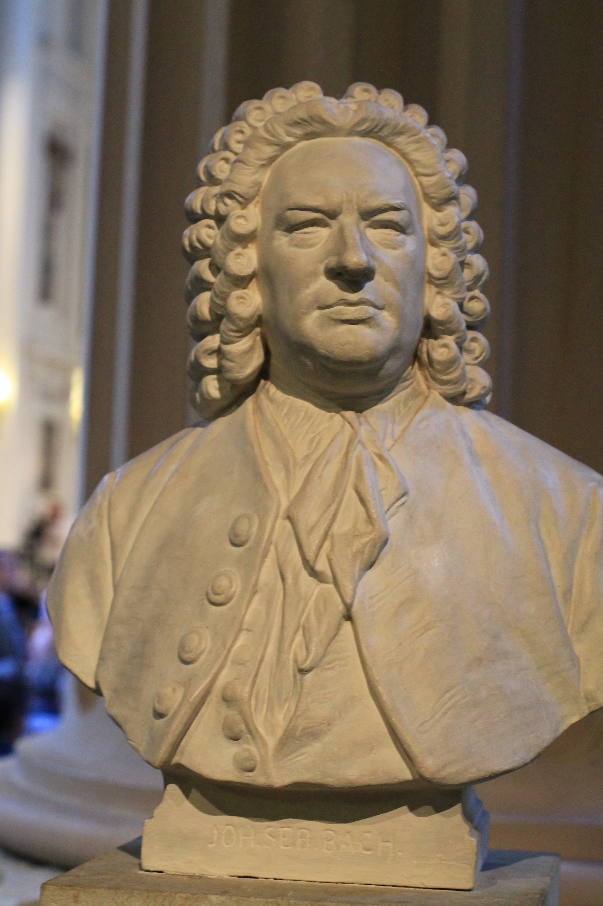 J.S. Bach-Büste im Alumnat Leipzig