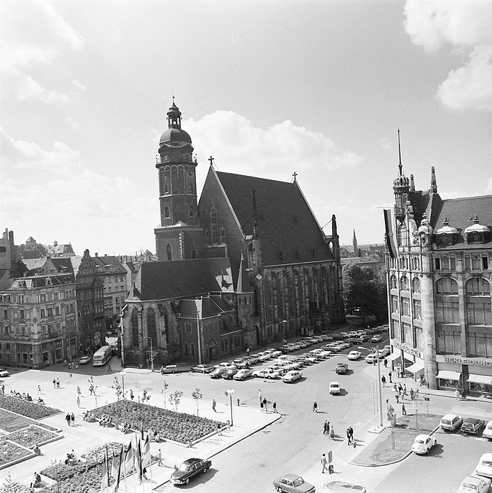 Thomaskirche Leipzig im September 1974