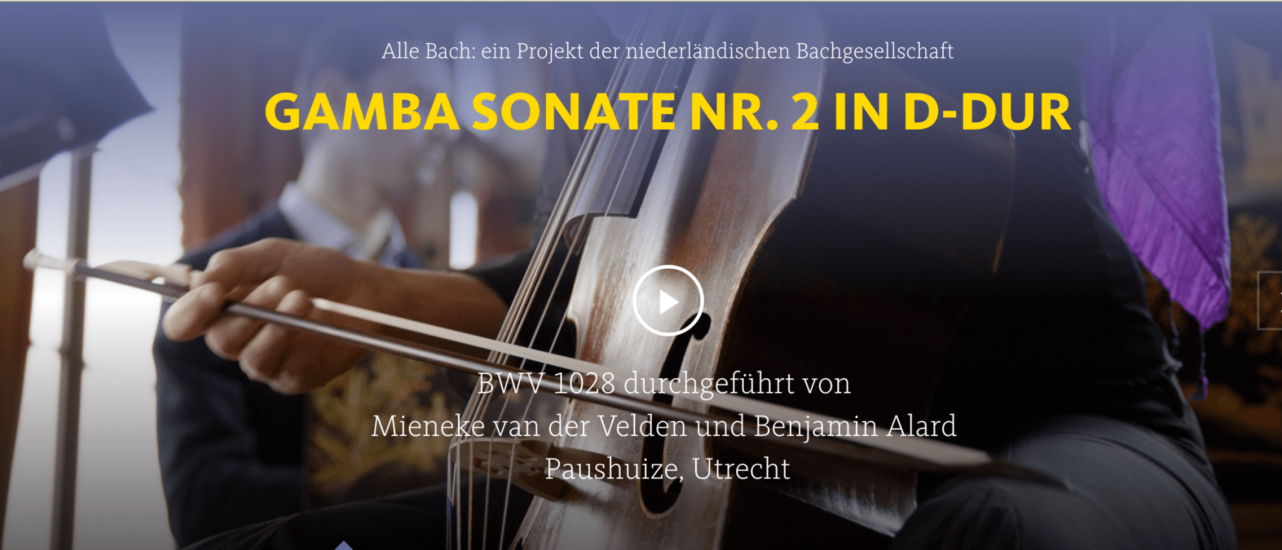 ALL OF BACH BWV 1028