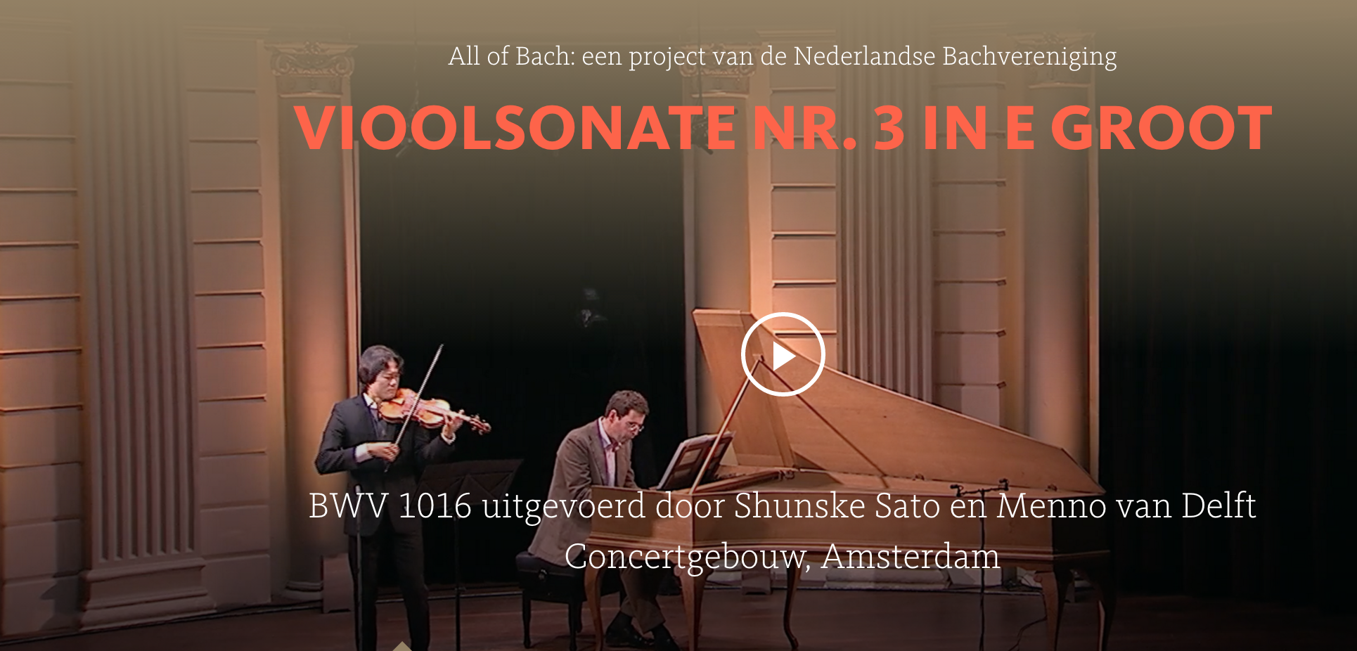 ALL OF BACH BWV 1016