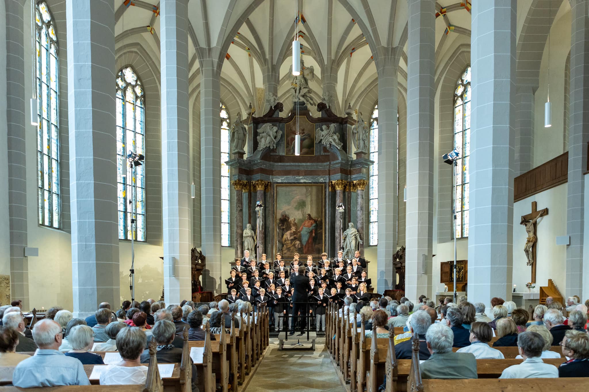 Knabenchor Hannover im Dom von Bautzen im August 2022